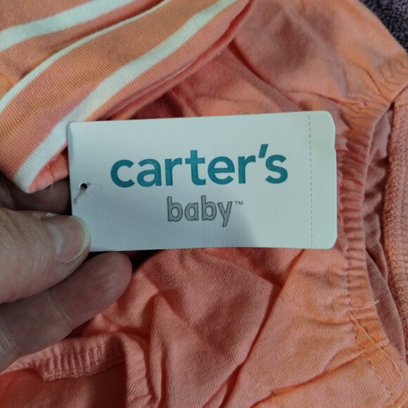 Nwt 18 Months Girls peach-pink white Dress with bloomers - Picture 6 of 8